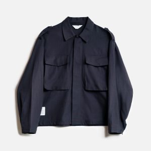 Military Over Shirt - Blu