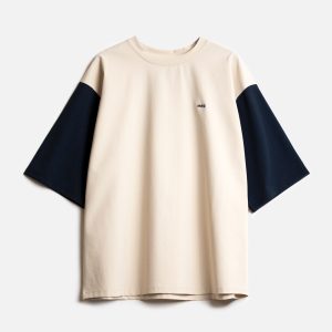 T-shirt Over Marcel - Panna/Navy