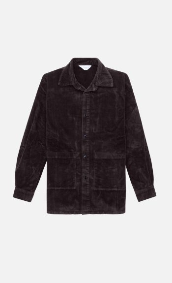 Balera Jacket in Velluto - Moro