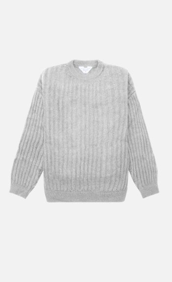 Maglione Girocollo Cadore - Grigio