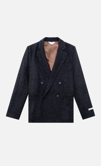 Giacca Tom Doppiopetto - Pepato Nero