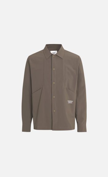 PNS - Off-Race Tech Overshirt - Ash Brown