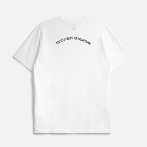 T-shirt Everyday Is Sunday - Bianco
