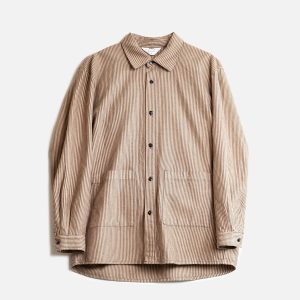 Balera Jacket - Righe Dirty Caffè