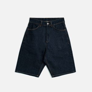 Japan Short Square Pocket - Blu Raw