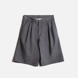 Shibuya Short in Tela - Antracite