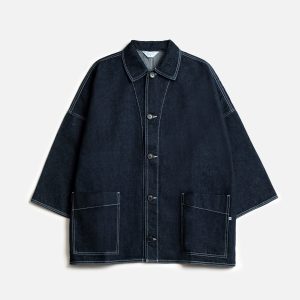 Butterfly Giacca - Blu Raw