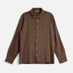Camicia Atreide AC26 in Lino - Marrone