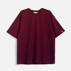 T-shirt Over Akita - Bordeaux
